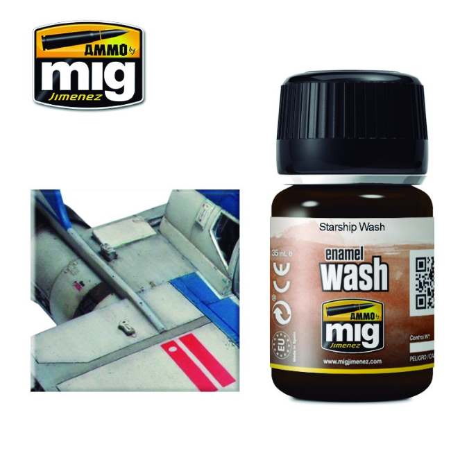35ml Ammo Mig - Starship Wash - Enamel