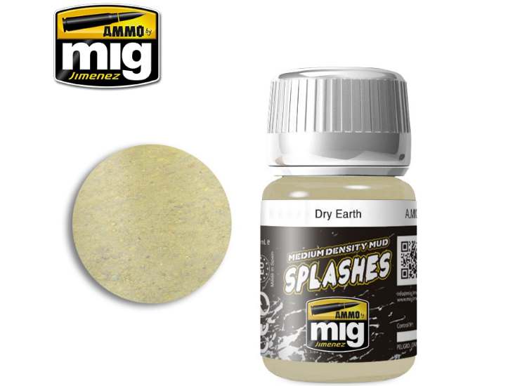 35ml Ammo Mig - Enamel Mud Effects - Dry Earth