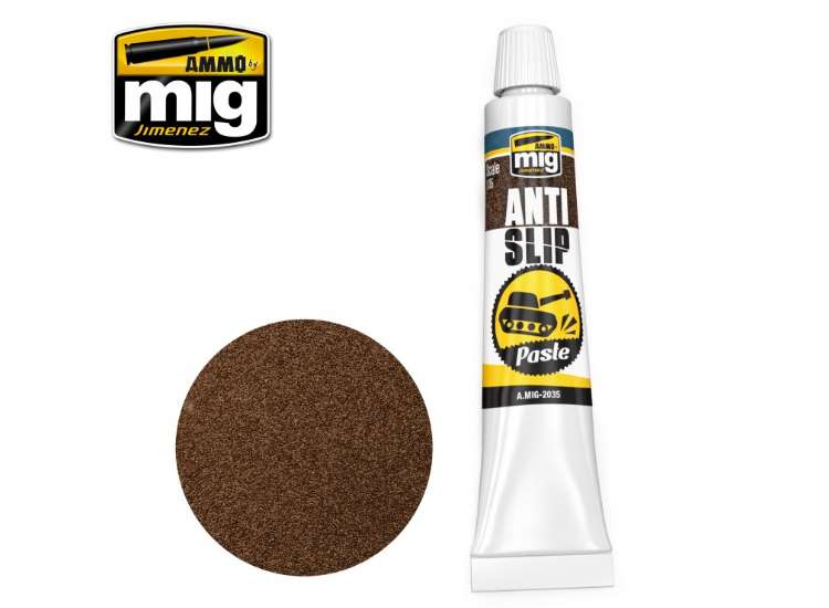 20ml Ammo Mig - Anti Slip Paste - Brown
