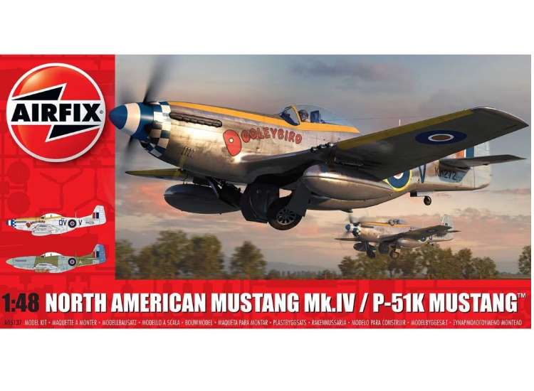 1/48 Airfix - North American Mustang Mk.IV / P-51K Mustang