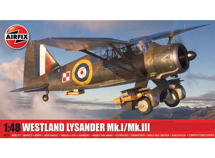 1/48 Airfix - Westland Lysander Mk.I/Mk.III