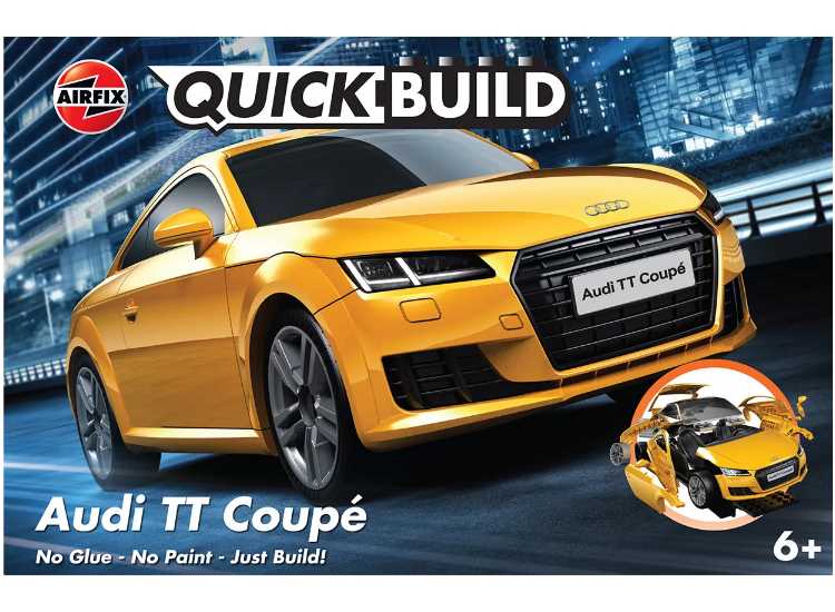 185mm Airfix - Quickbuild Audi TT Coupe