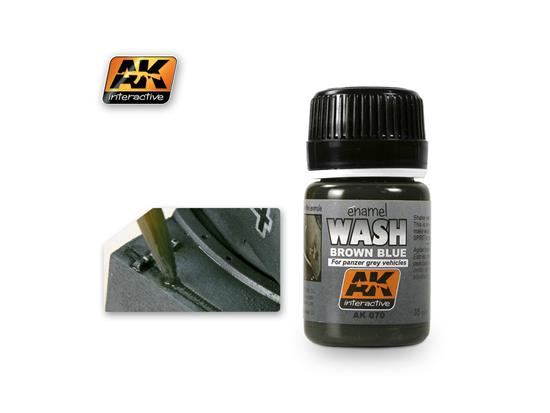 35ml AK Interactive - Panzer Grey Wash