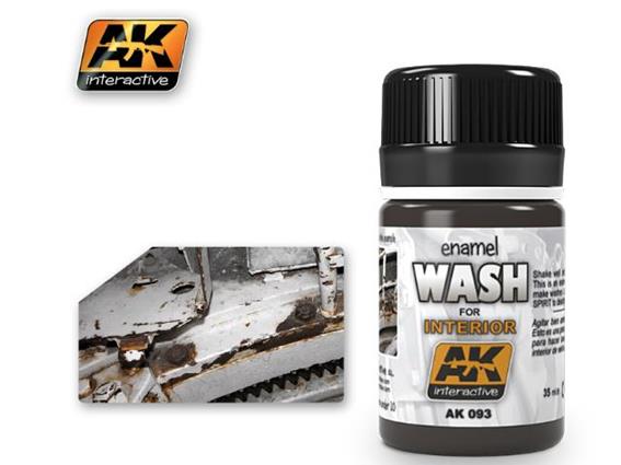 35ml AK Interactive - Interior Wash