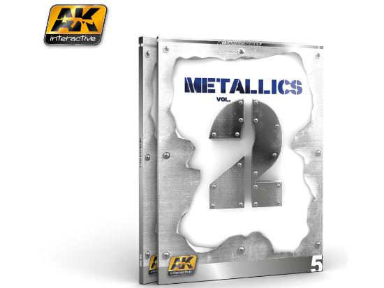 '- AK Interactive - Learning Guide 5 - Metallics Vol 2 - Painting / How To'