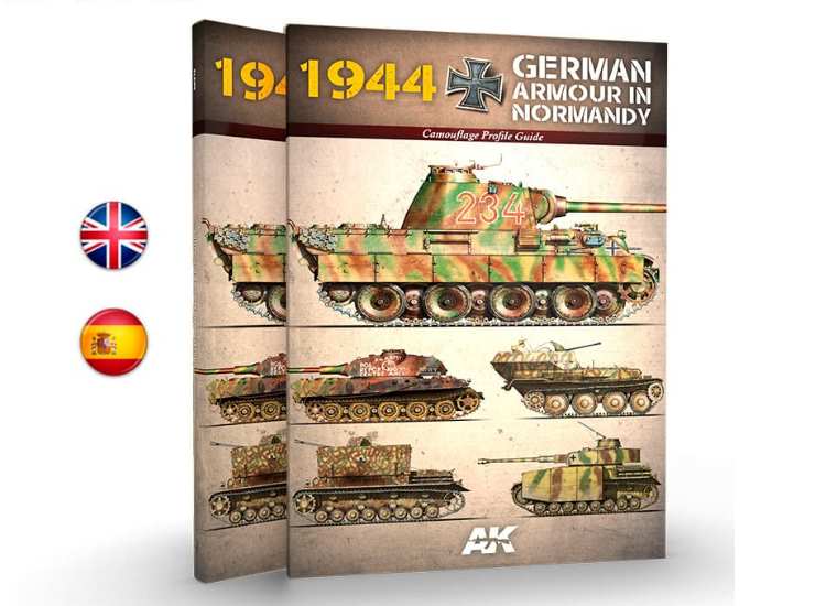 - AK Interactive - 1944 German Armour in Normandy Camouflage Profile Guide
