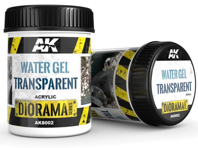 250ml AK Interactive - Acrylic Water Gel - Transparent