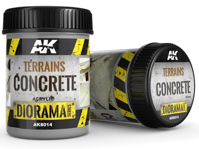 AK Interactive AAK08014 250ml - Terrains - Concrete