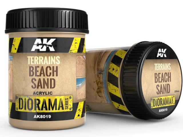 AK Interactive AAK08019 250ml - Terrains - Beach Sand
