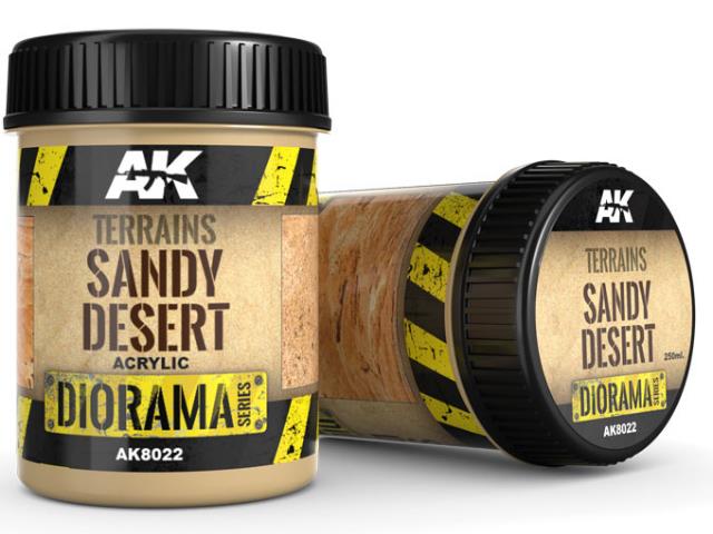 AK Interactive AAK08022 250ml - Terrains - Sandy Desert