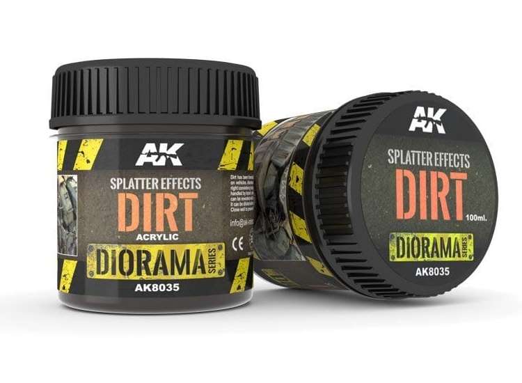 100ml AK Interactive - Splatter Effects - Dirt