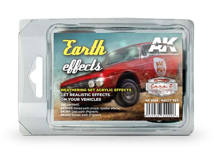 35ml x3 AK Interactive - Earth Weathering Effects (Rally Cars)