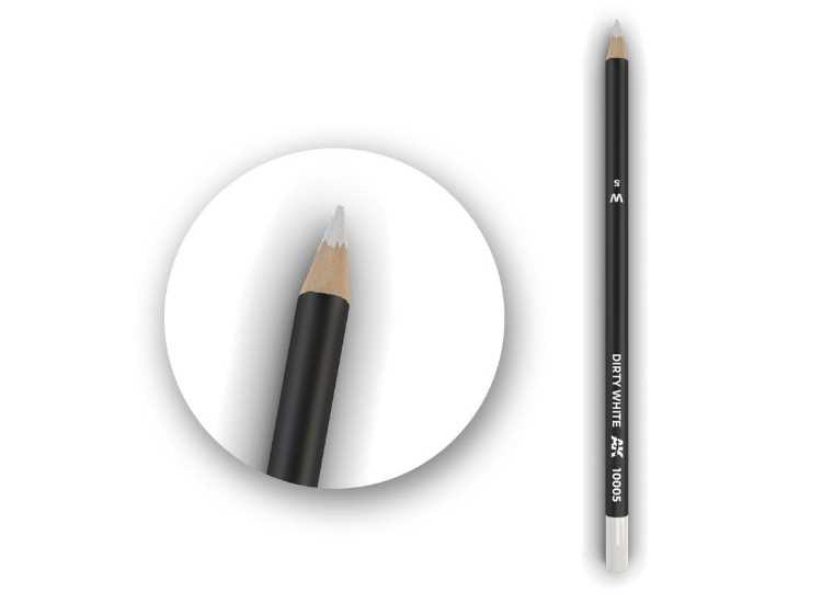- Ak Interactive - Watercolor Pencil Dirty White