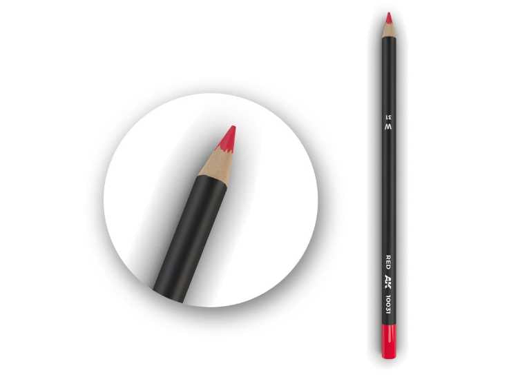 - Ak Interactive - Watercolor Pencil Red