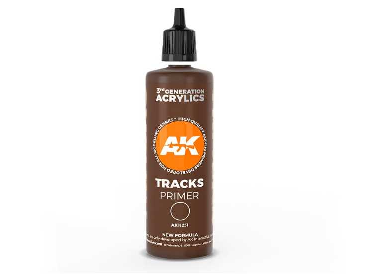 100ml AK Interactive - 3G Acrylic Primer - Tracks