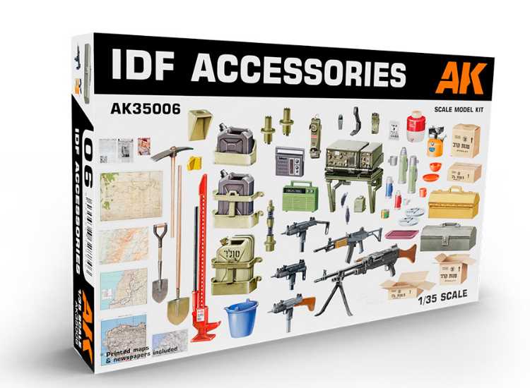 1/35 AK Interactive - IDF Accessories