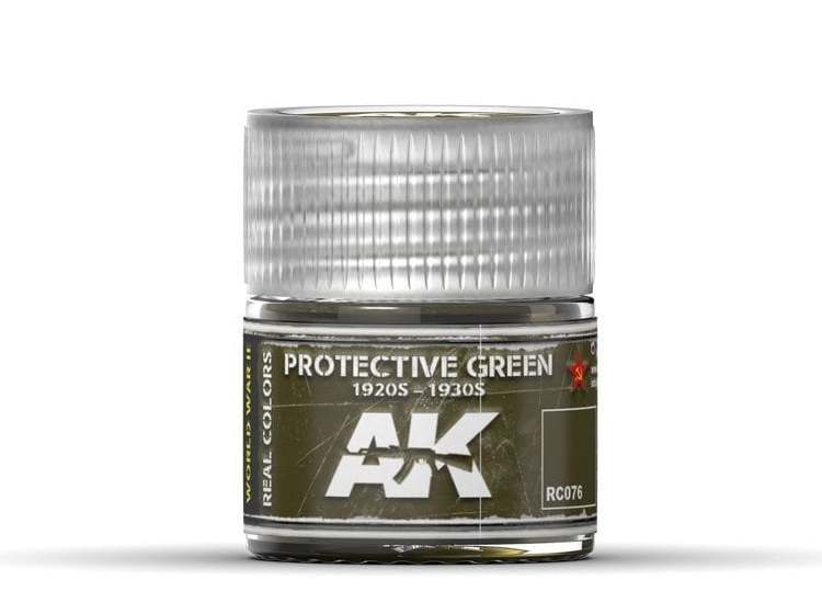 10ml Ak Interactive - Real Colors - Protective Green 1920S-1930S