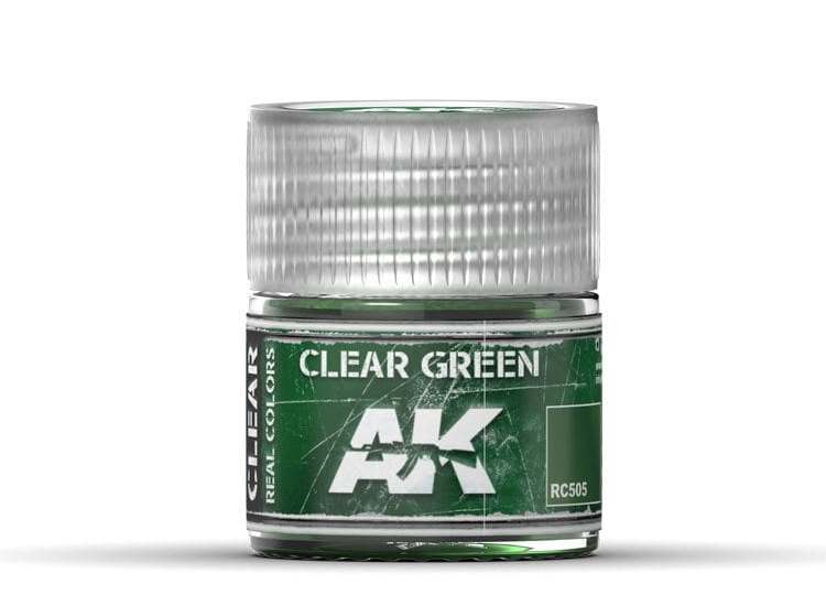 10ml Ak Interactive - Real Colors - Clear Green