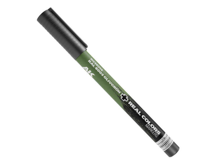 AK Interactive RCM015 - - RAL 6003 Olivgrun - Real Colors Markers