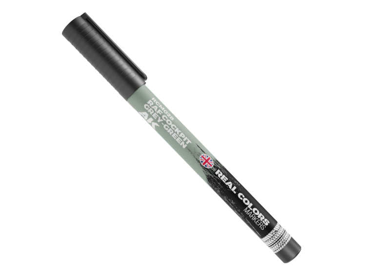 AK Interactive AAKRCM028 - - RAF Cockpit Grey-Green - Real Colors Markers