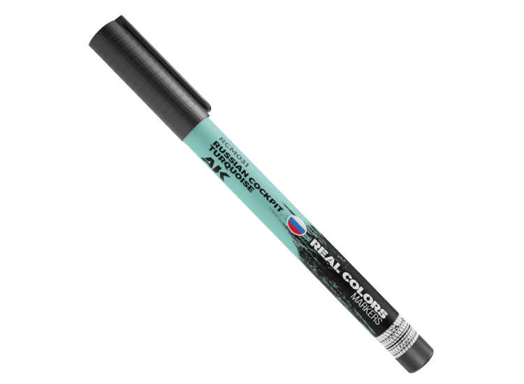 AK Interactive RCM031 - - Russian Cockpit Turquoise - Real Colors Markers