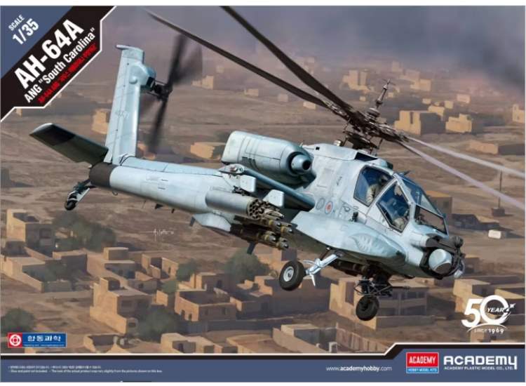 1/35 Academy - AH-64A ANG South Carolina