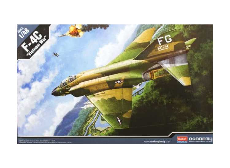 1/48 Academy - F-4C Phantom - Vietnam War