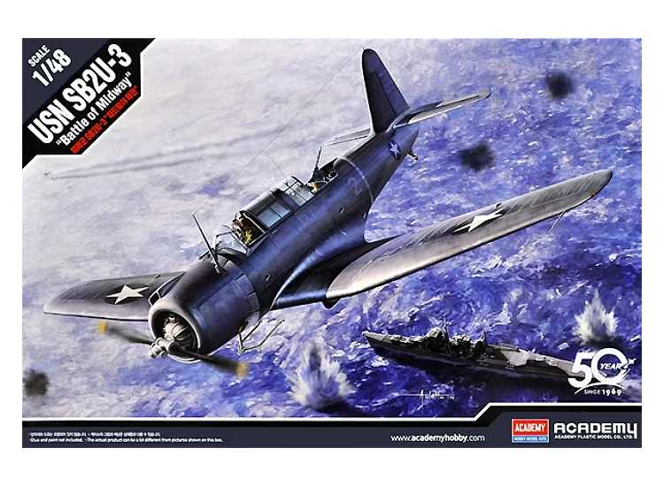 1/48 Academy - SB2U-3 Vindicator 'Battle of Midway'