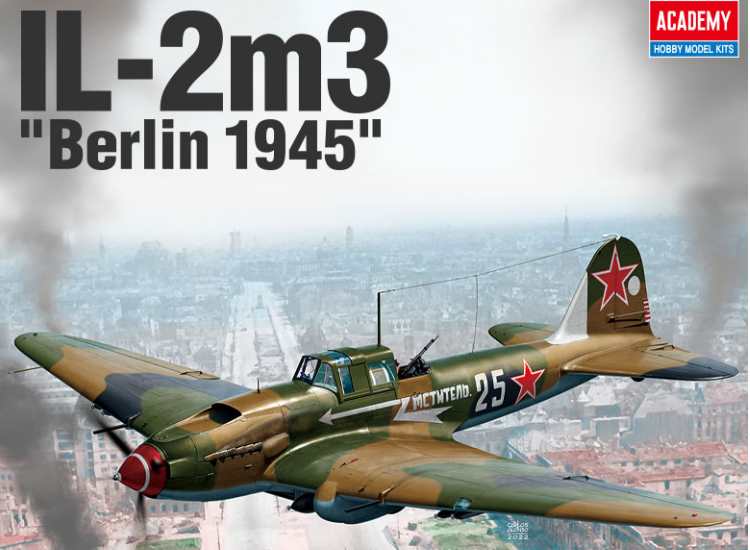 1/48 Academy - Il-2m3 Berlin 1945