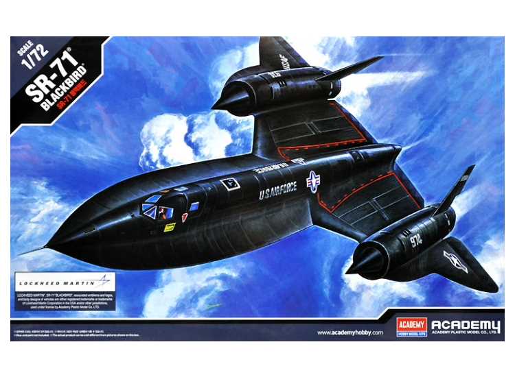 1/72 Academy - Lockheed SR-71 Blackbird