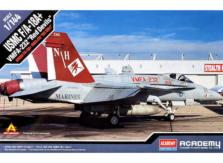 1/144 Academy - USMC F/A-18A+ VMFA-232 "Red Devils"