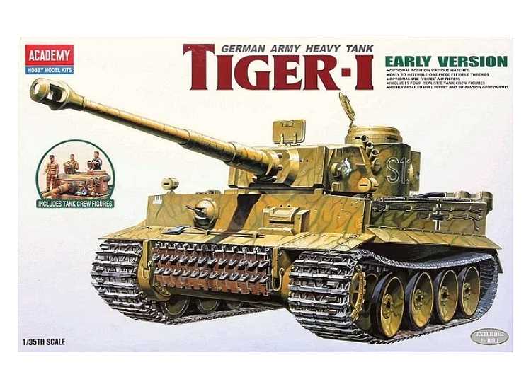 1/35 Academy - German Army Heavy Tank Tiger I Early Version