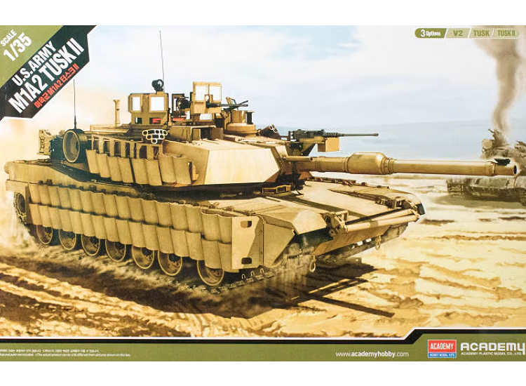 1/35 Academy - US Army M1A2 Main Battle Tank