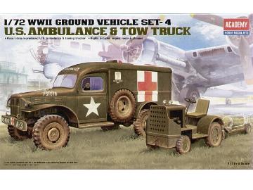 1/72 Academy - WWII US Ambulance & Towing Tractor