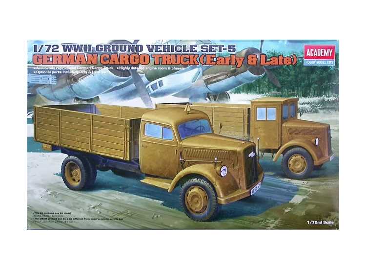 1/72 Academy - WWII German Cargo Truck