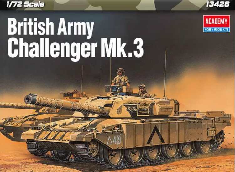 1/72 Academy - Challenger Mk 3