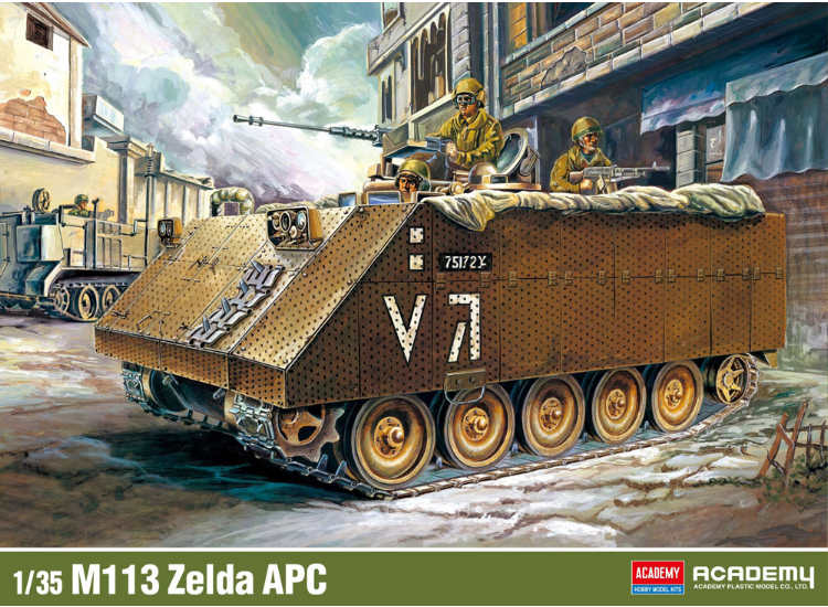 1/35 Academy - IDF. M113 ZELDA Armored Personnel Carrier