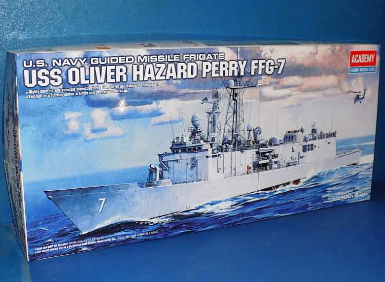 1/350 Academy - U.S Navy Guided Missile Frigate USS Oliver Hazard Perry FFG-7