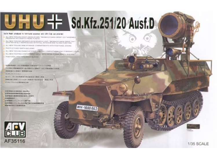 1/35 AFV Club - Sd.Kfz.251/20 Ausf. D.UHU