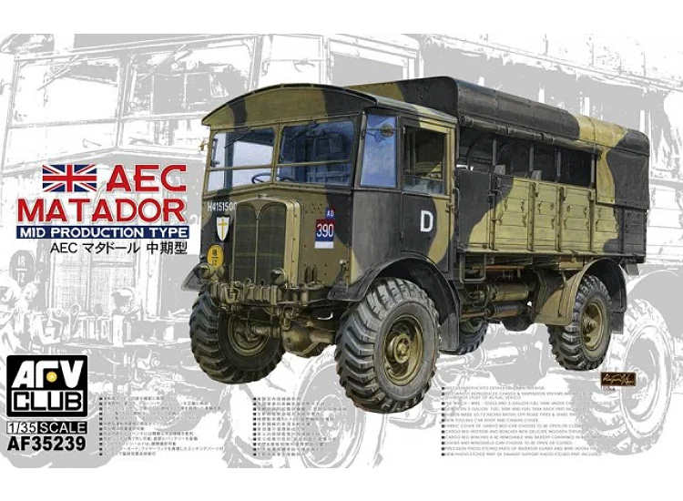 1/35 AFV Club - AEC Matador Truck Mid Production Type