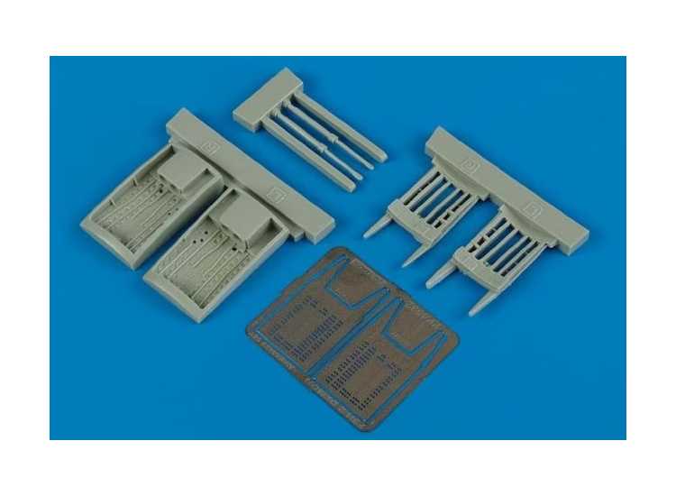 1/48 Aires - Grumman F3H-2 Demon air brake set (designed to be used with Hobby Boss kits)