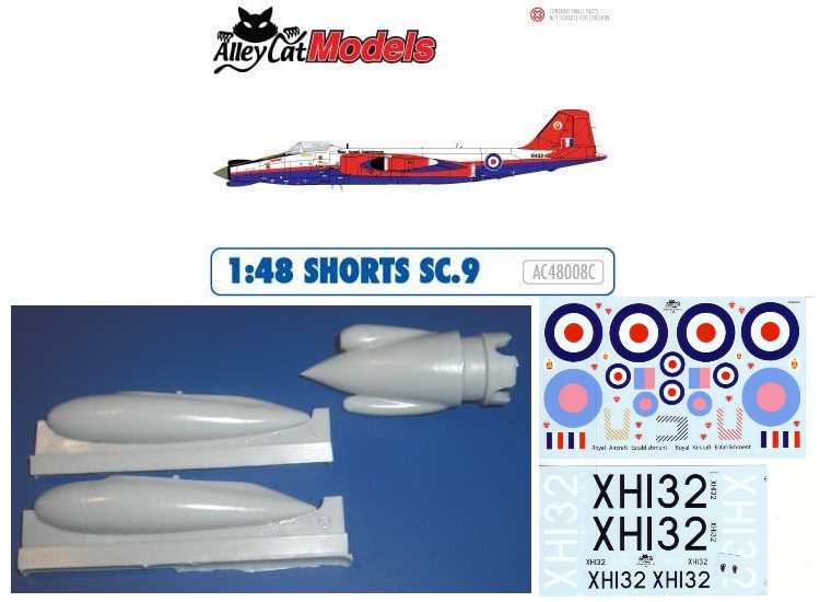 1/48 Alley Cat - Shorts SC.9 Canberra Conversion Set