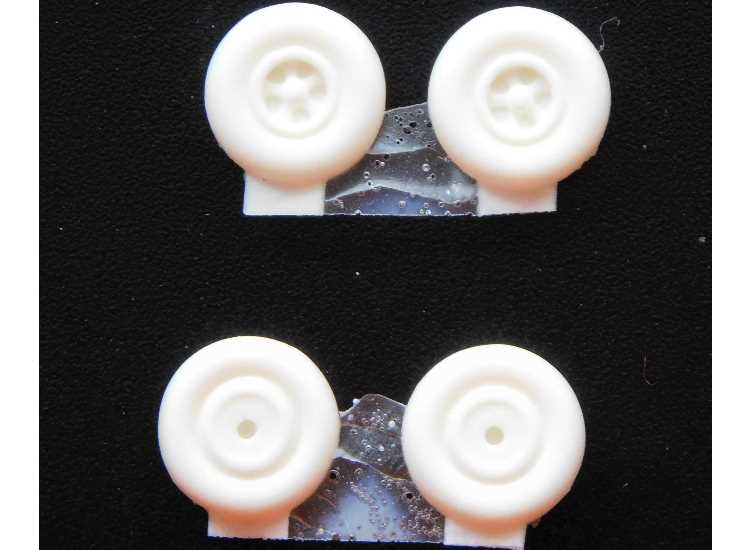 1/72 Alley Cat - Open Spoke Wheels for Spitfire - 2 pairs
