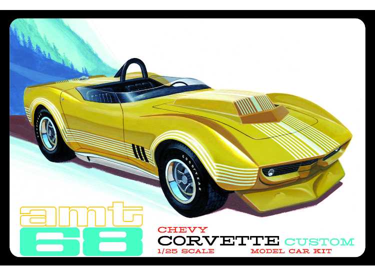 1/25 AMT - 1968 Chevy Corvette Custom