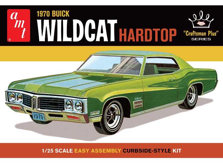 1/25 AMT - 1970 Buick Wildcat Hardtop