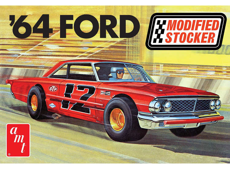 1/25 AMT - 1964 Ford Galaxie Modified Stocker