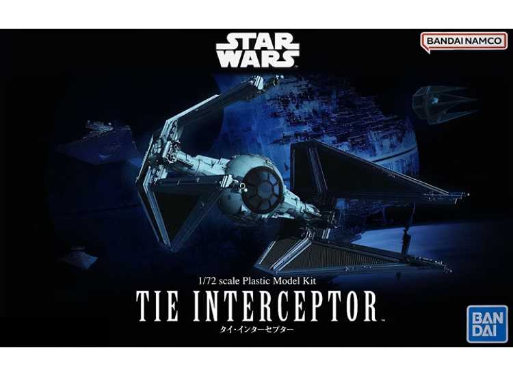 1/72 Bandai - Star Wars - TIE Interceptor