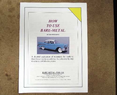 na Bare Metal - Booklet on how to use BARE METAL FOIL on model cars
