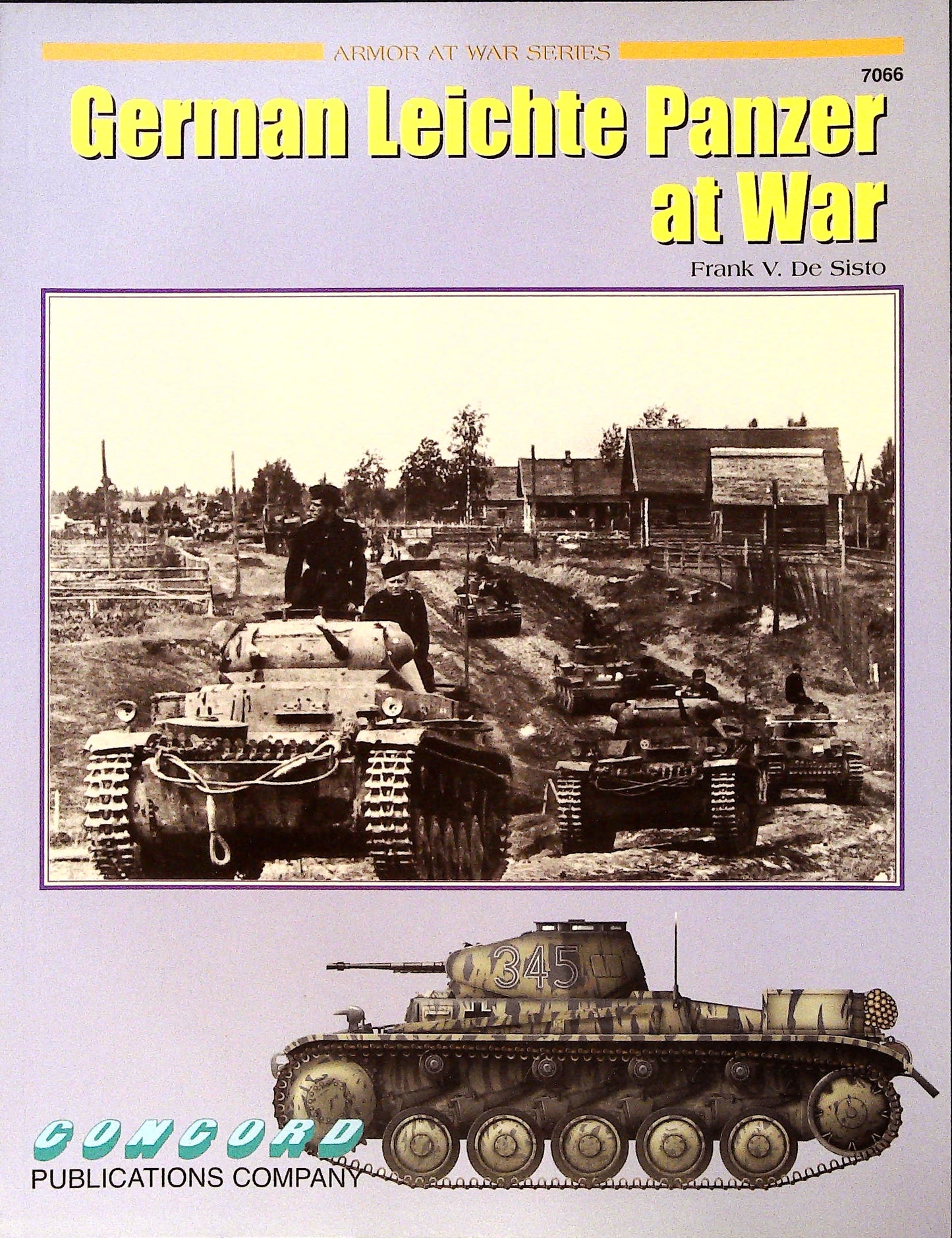Concord Publications - German Leichte Panzer At War