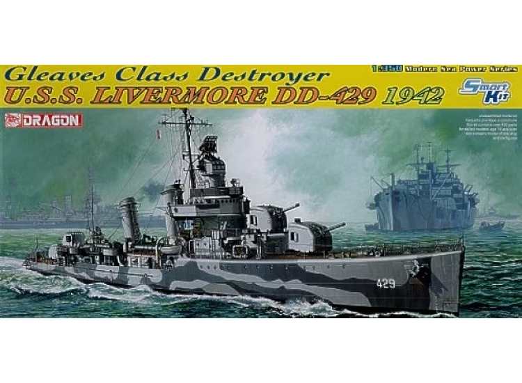1/350 Dragon - USS Livermore DD-429 1942